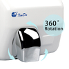 El secador de manos Xinda GSQ 250B estilo clásico (blanco) Sensor de inducción infrarrojo automático de acero inoxidable montado en la pared