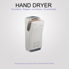 El secador de manos de alta velocidad XinDa GSQ80 White Secador de manos de acero inoxidable de alta velocidad Secador de manos