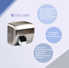 Secador de manos con sensor comercial automático de bajo ruido para inodoro de cantina de alta calidad
