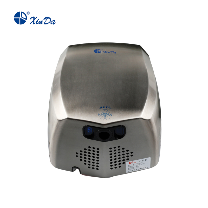El secador de manos automático eléctrico de alta velocidad XinDa GSQ60K profesional comercial ABS viento fresco y cálido