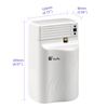 Dispensador de Perfume eléctrico con logotipo personalizado de alta calidad XinDa PXQ188B, ambientador automático para Hotel, dispensador de Aerosol de Perfume