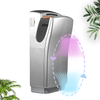 El secador de manos con sensor de secador de aire de chorro de alta velocidad de acero inoxidable plateado de China GSQ80 de XinDa